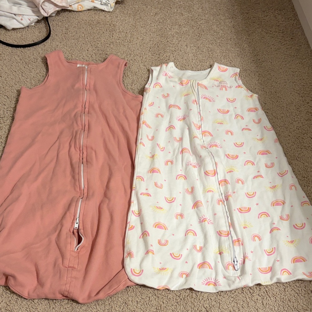 Cozy Kids Pajamas - Pink and White